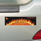 Vortex-Bumpersticker Bumpersticker (Op auto)