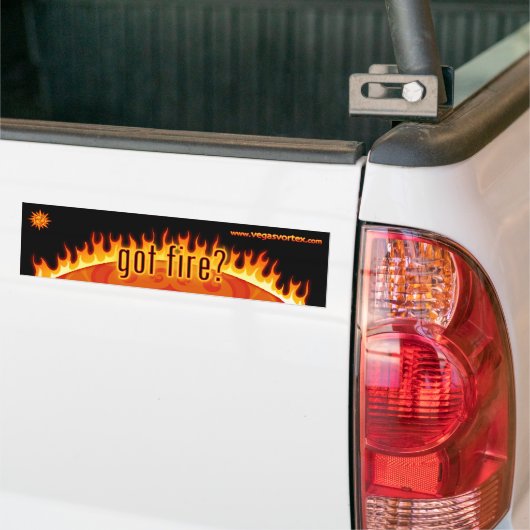 Vortex-Bumpersticker Bumpersticker (Op Truck)