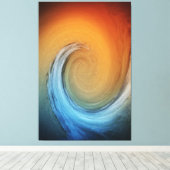 Vortex Canvas Afdruk (Insitu (Houten vloer))