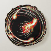 Vortex Coussin Rond Coussin Rond (Dos)