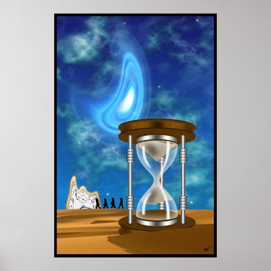 Vortex door de tijd poster (Voorkant)