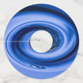 Vortex door Shirley Taylor Wijnglaslabel (Achterkant)