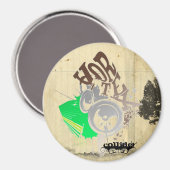 Vortex Earth Magnet Magneet (Voorkant / Achterkant)