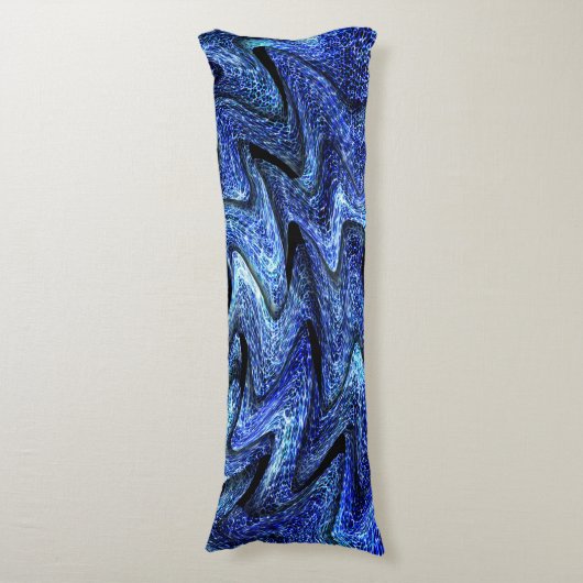 Vortex électrique - coussin de corps (Devant (Vertical))