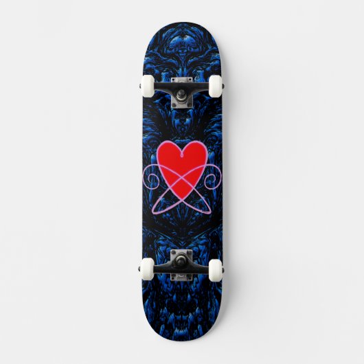 Vortex hart skateboard (Voorkant)