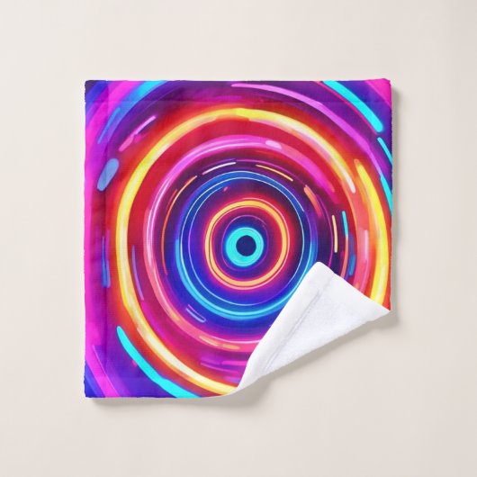 Vortex lumineux (Gant de toilette)