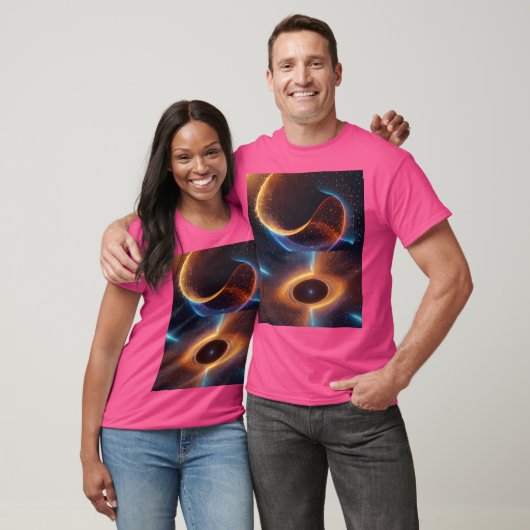 "Vortex of Energy: Particles in Hyperspace Motion" T-shirt (Unisex)