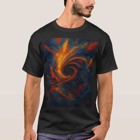 Vortex of Fire and Silence T-shirt (Voorkant)