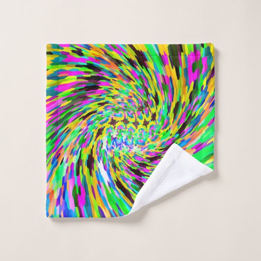 Vortex psychédélique (Gant de toilette)