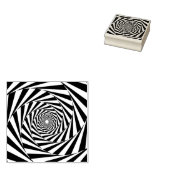 vortex rubberstempel (Gestempeld)
