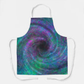 Vortex tie kleurstof Schort (Voorkant)