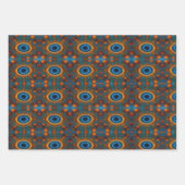 Vortex van kleuren: Abstracte dans van olie en wat Inpakpapier Vel (Voorkant 3)