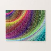Vortex van kleuren legpuzzel (Horizontaal)