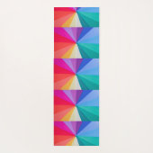 Vortex van kleuren op yoga mat (Achterkant)