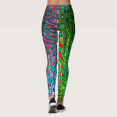 Vortex van Leggings van Kleuren (Achterkant)
