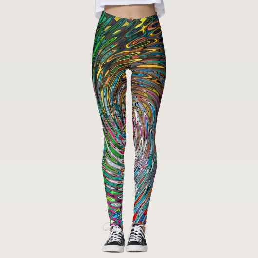 Vortex van Leggings van Kleuren (Voorkant)