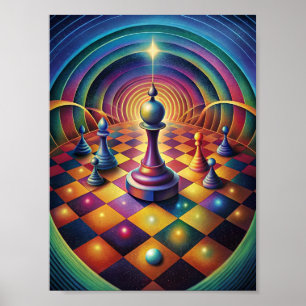 "Vortex van strategie" Poster