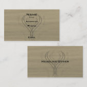 Vortex Visitekaartje (Voorkant / Achterkant)