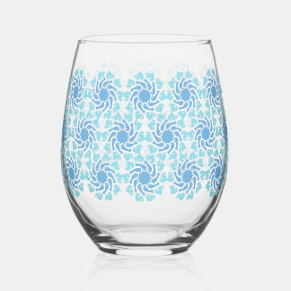 Vórtice Azul Wijnglas Zonder Voet