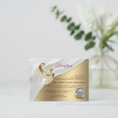 Vory Zijde, Gouden Kant & Parels en Marmer Informatiekaartje (Staand voorkant)