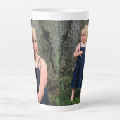 Vos 2 cafés photo, 12 ou 17 oz Latte Mug (Devant)