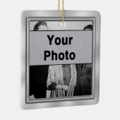 Vos 2 PHOTOS Moins chers Photo Keepsaké Ornements (Droite)