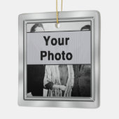 Vos 2 PHOTOS Moins chers Photo Keepsaké Ornements (Gauche)