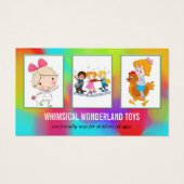 Vos 3 photos Toy Store Carte de visite cadeau (Devant)