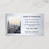 Vos 4 photos Carte de visite de portefeuille métal (Dos)