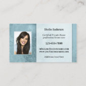 Vos 4 photos Infirmière privée Carte de visite de  (Dos)