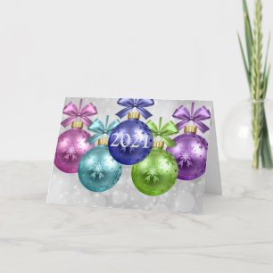 Vos 4 Photos Ornements Plier Carte de Vacances