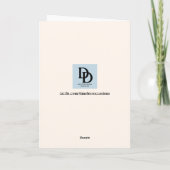 Vos Afstuderen Kaart (Achterkant)