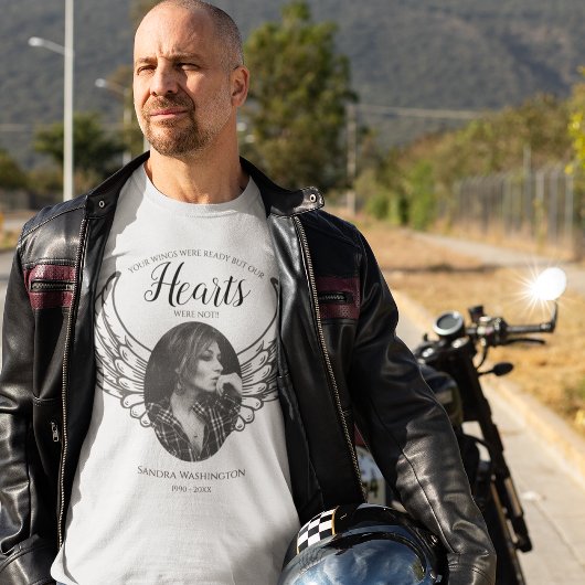 Vos Ailes Étaient Prêtes | Photo Mémorial T-Shirt