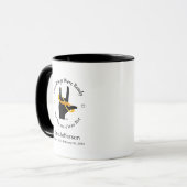 Vos ailes étaient tasse de café 11oz baguée prête (Devant gauche)