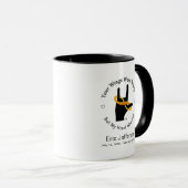 Vos ailes étaient tasse de café 11oz baguée prête (Devant droit)