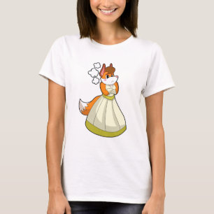 Vos als bruid met trouwjurk.PNG T-shirt