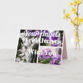 Vos Anges sont toujours avec vous obtenir carte de (Fleur jaune)