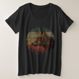 VOS ANTIEKE SCHILDERSTIJL GROTE MAAT T-SHIRT