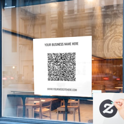 Vos autocollants de fenêtre promotionnels pour cod (Fenêtre de café)