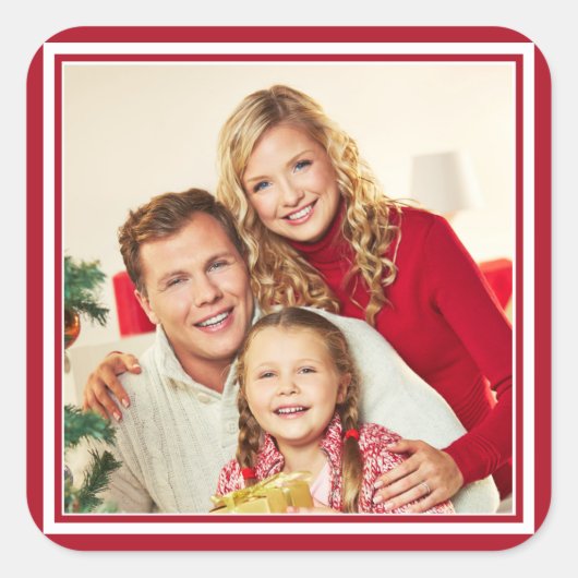 VOS autocollants photo personnalisés (Devant)