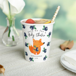 Vos Babyshower Papieren Bekers