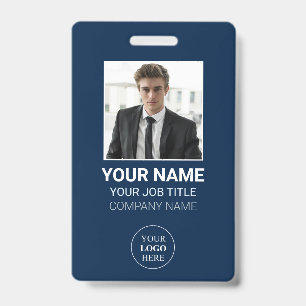 Vos badges d'identification d'entreprise avec logo
