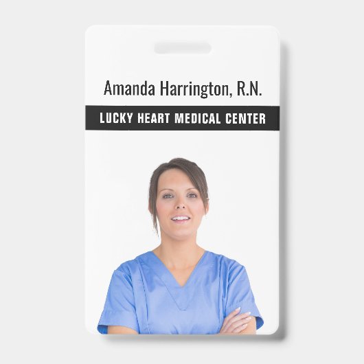 Vos badges TEXTE & PHOTO (Avant)