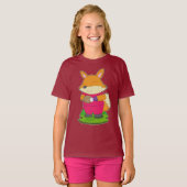 Vos Baseball handschoen T-shirt (Voorkant volledig)