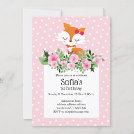 vos, bos, schattig, meisjes, leuk, trendy, modern, kaart