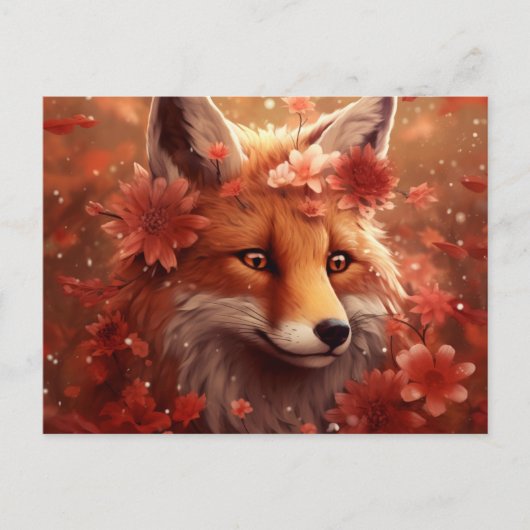 Vos  briefkaart (Voorkant)