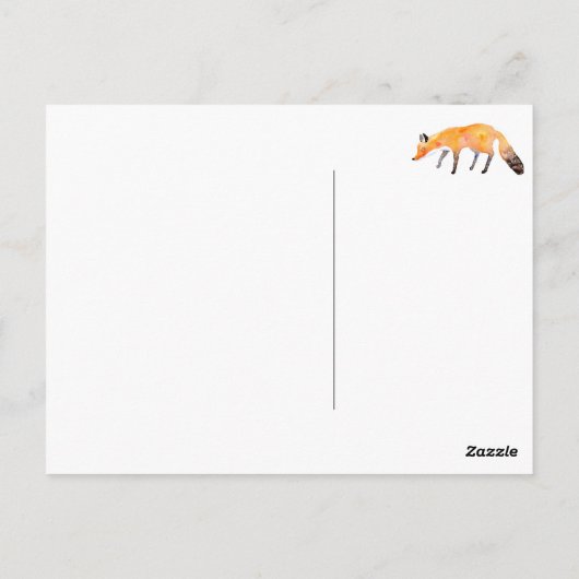 vos briefkaart (Achterkant)