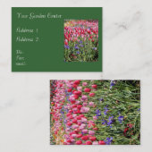 Vos cartes de visite de jardinerie (Devant / Derrière)