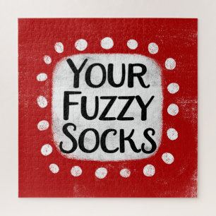 Vos Chaussettes Fuzzy Puzzle Puzzle