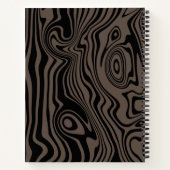 Vos couleurs Carnet Vagues Abstraites (Dos)